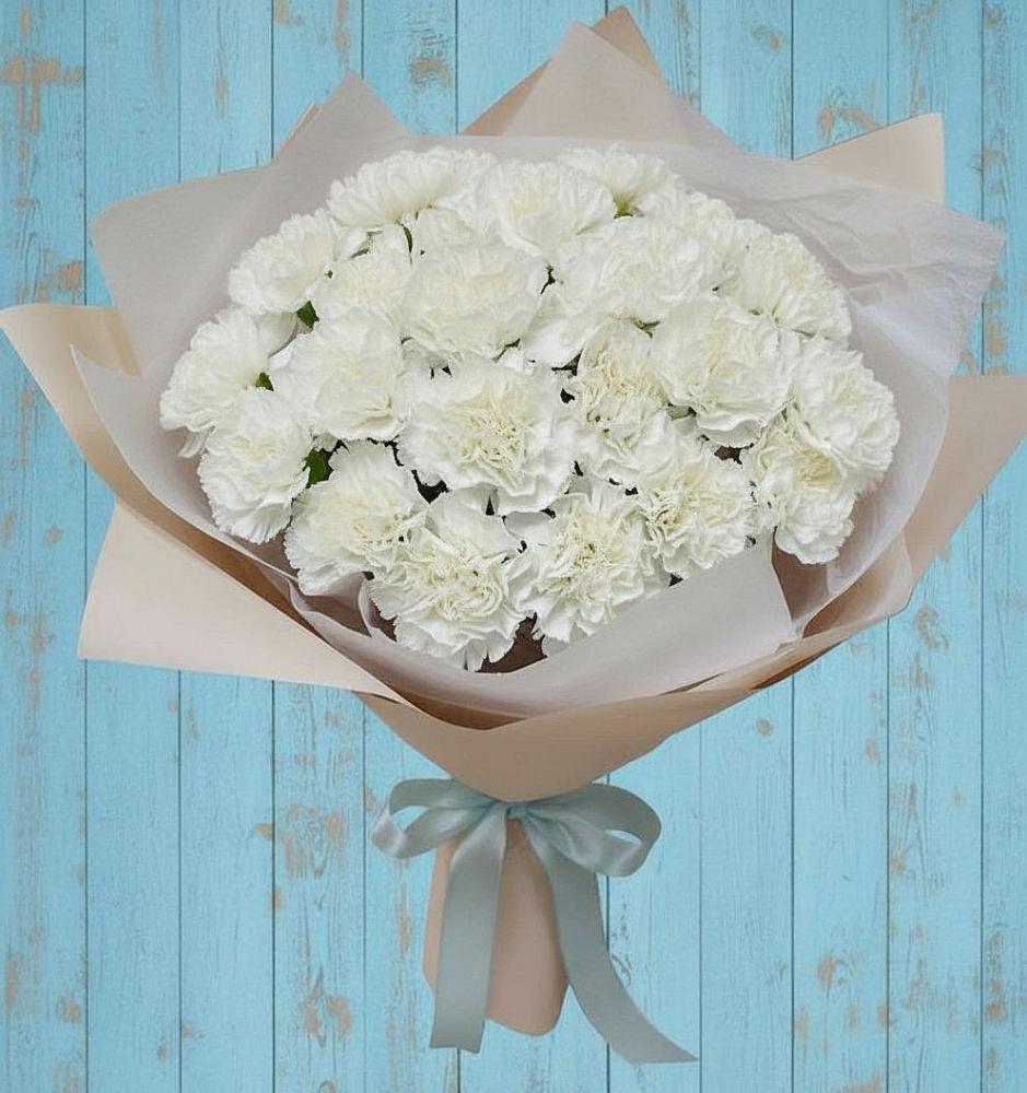 Букет цветов из: Гвоздики в Кендже-Кулаке