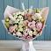 Букет цветов из: Альстромерии и Розы в Кендже-Кулаке
