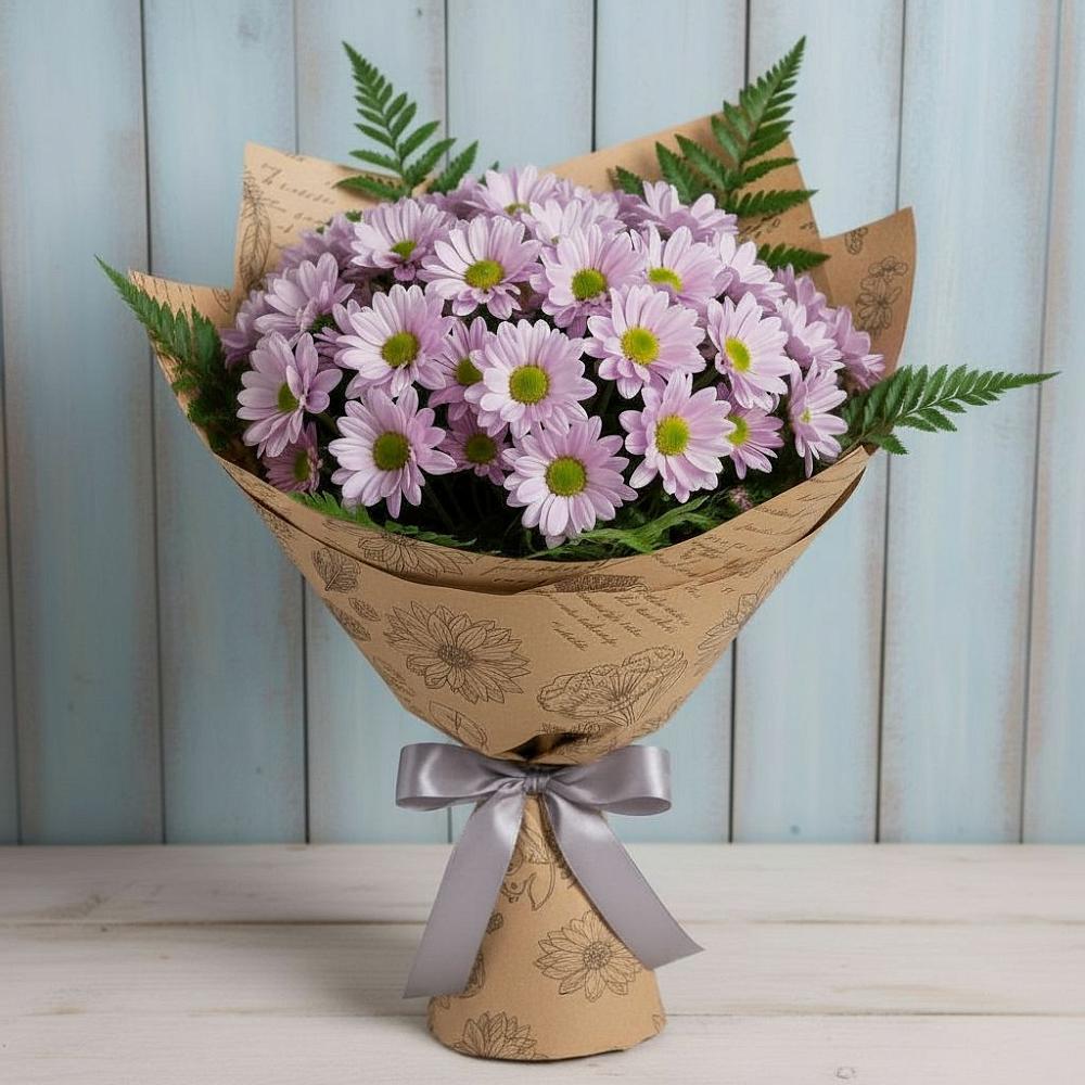 Букет цветов из: Хризантемы в Кендже-Кулаке