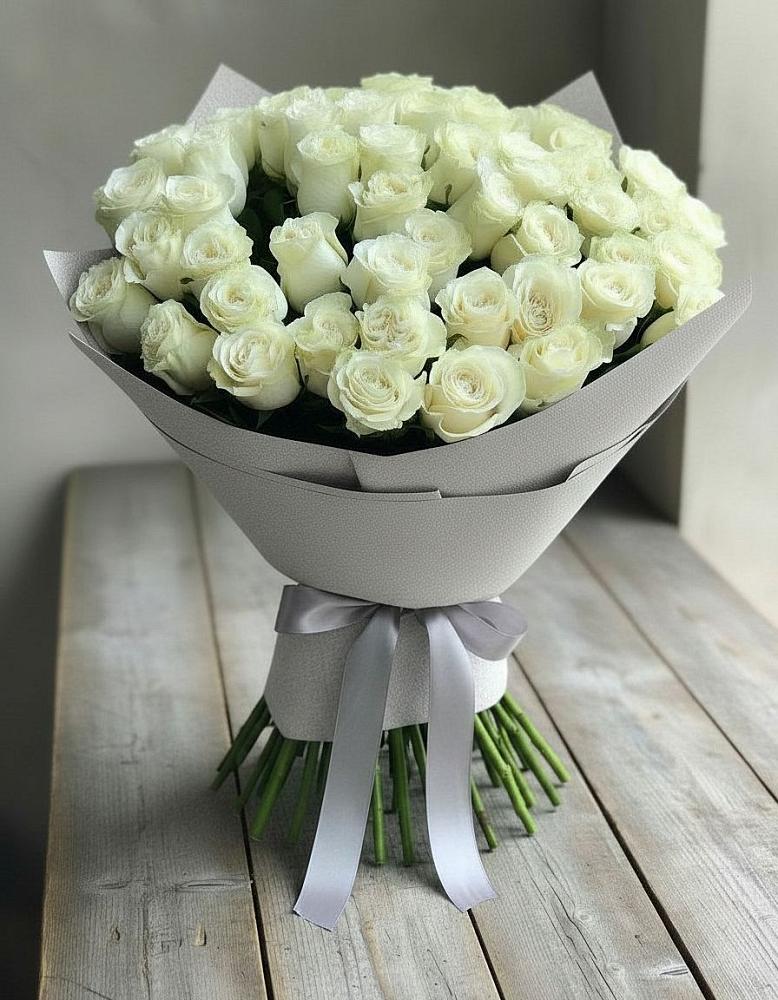 Букет 35 Белых роз в Кендже-Кулаке