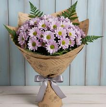 Букет цветов из:  Хризантемы #REPLACE_PRED# Кендже-Кулаке