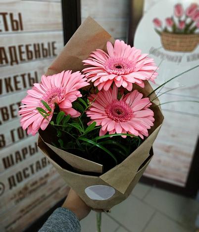 Букет цветов из: Герберы в Кендже-Кулаке
