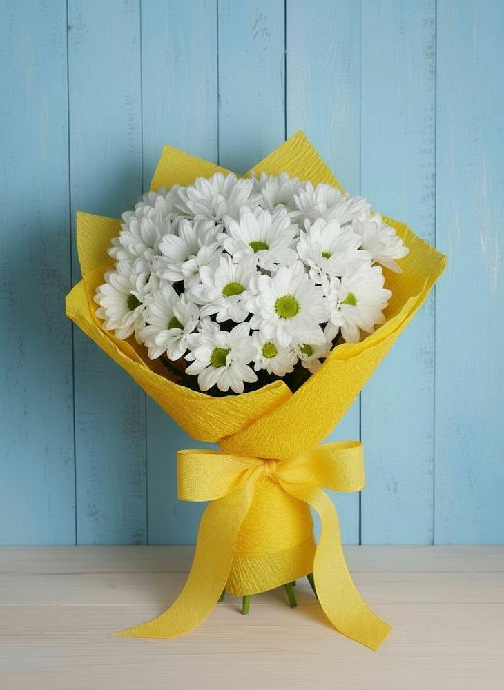 Букет цветов из: Хризантемы в Кендже-Кулаке