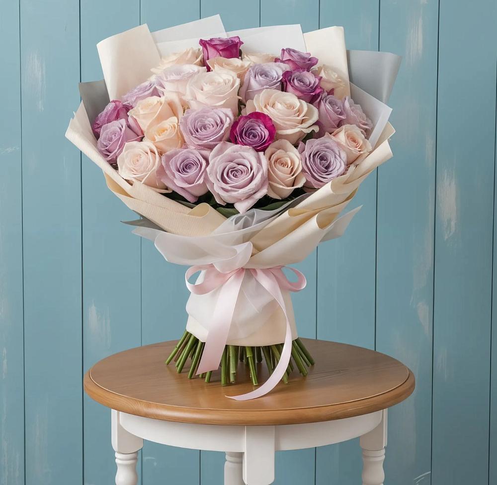 Букет цветов из: Розы в Кендже-Кулаке