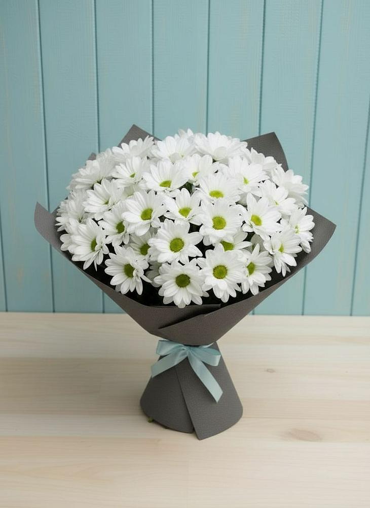 Букет цветов из: Хризантемы в Кендже-Кулаке