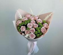 Букет цветов из:  Розы и Хризантемы в Кендже-Кулаке
