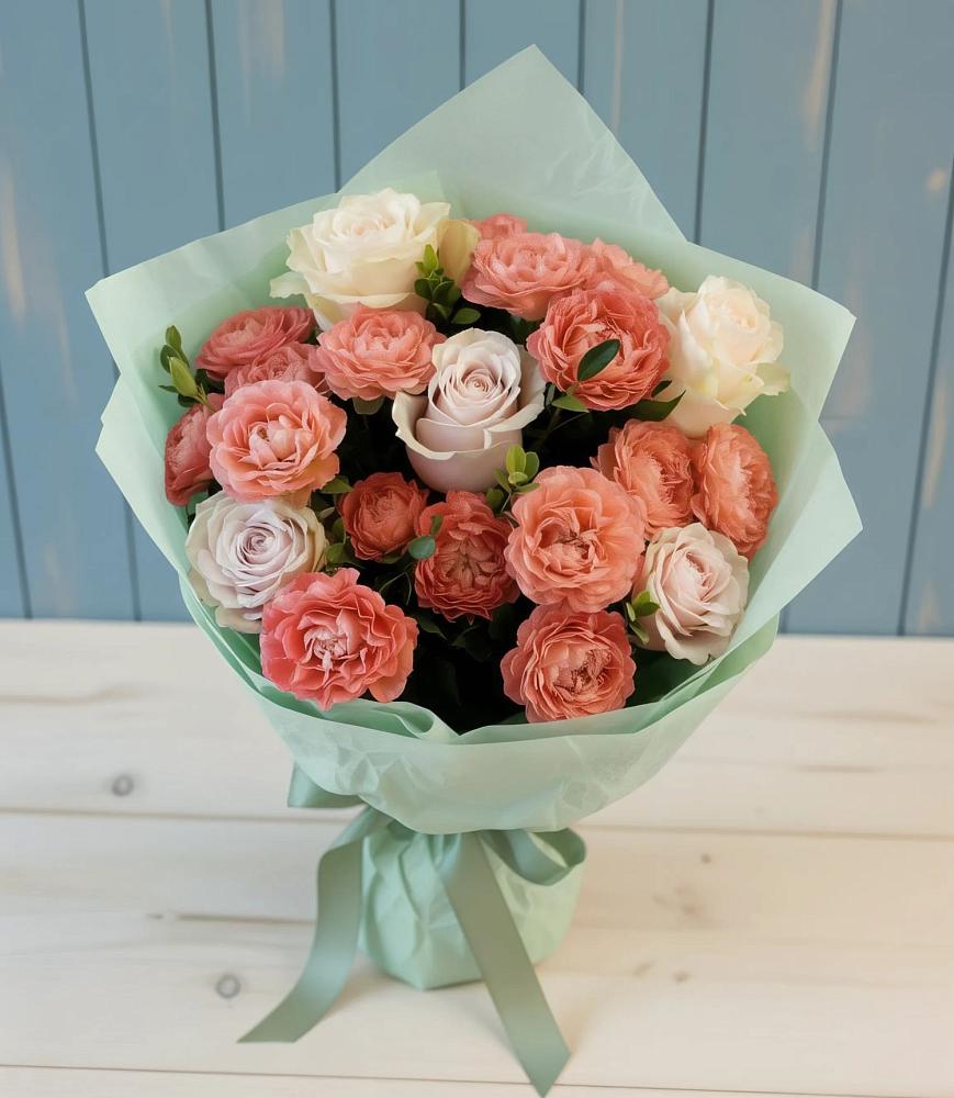 Букет цветов из: Розы в Кендже-Кулаке