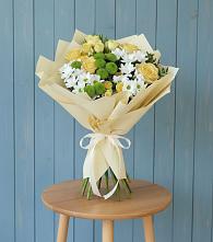 Букет цветов из:  Хризантемы и Розы в Кендже-Кулаке