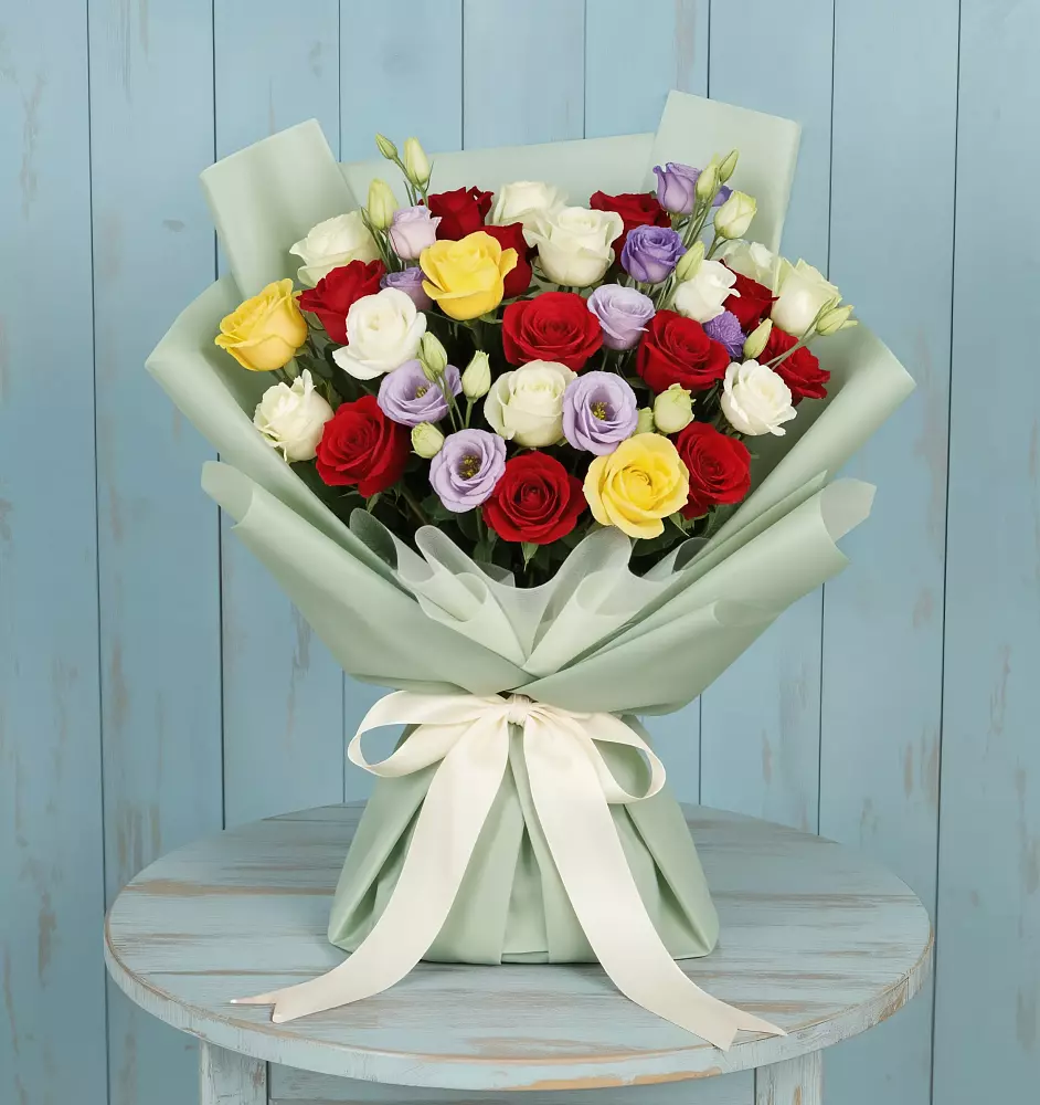 Букет цветов из: Розы в Кендже-Кулаке