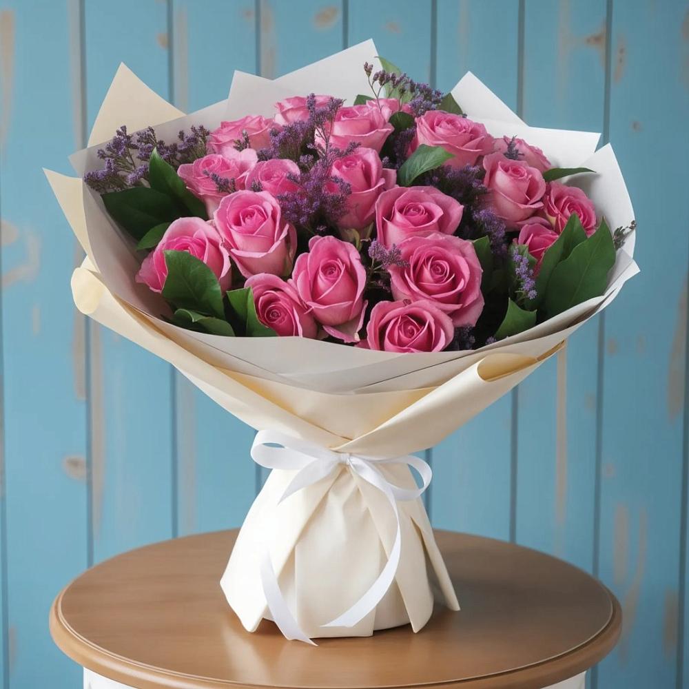 Букет цветов из: Розы в Кендже-Кулаке